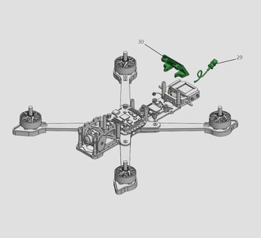 FPV Dronų Komplektavimas