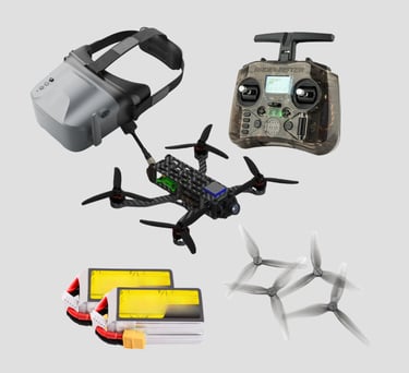 Ready-to-Fly FPV Drono Rinkinys