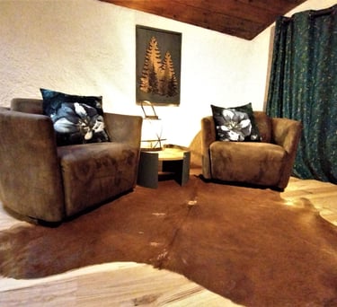 coin lecture chambre double à Montgenèvre