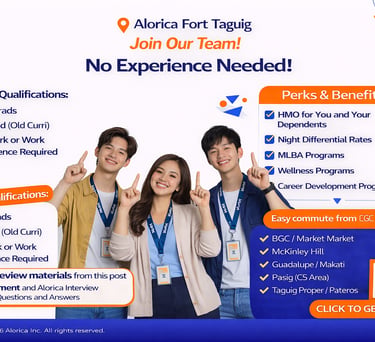 alorica hiring alorica taguig alorica fort bpo jobs bpo practice alorica salary