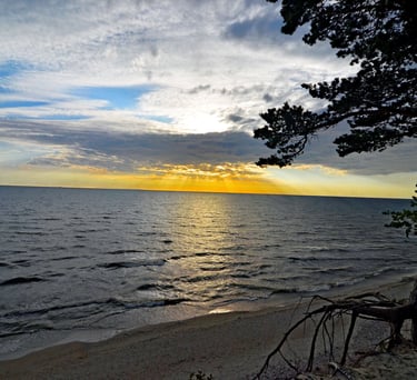 baltijos jūros saulėlydis