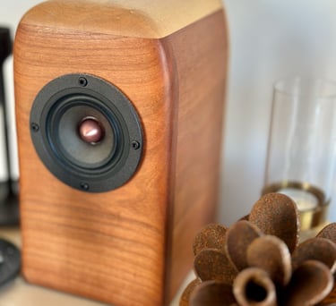 A lovely cherry speaker