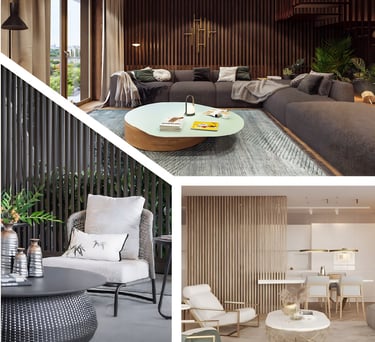 WPC TIMBER TUBE INSTALLED IMAGES