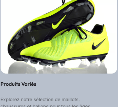 site web FOOT+