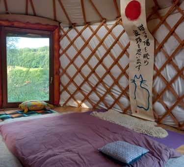 yourte de soin massage