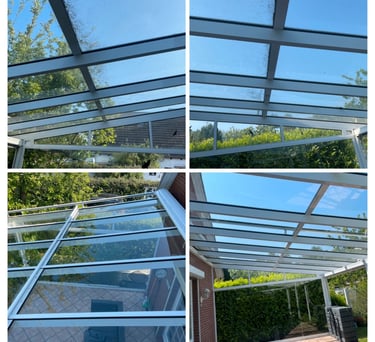 „Das Team von Valiulis Reinigung in Hamburg – Experten für Glasreinigung.“