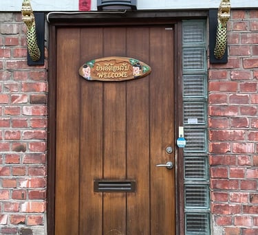 front door rung reang