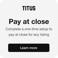 Pay at close staging house sc