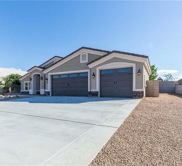 a house with a driveway