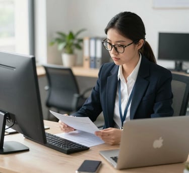 low-angle photography of blue glass walled building during daytime