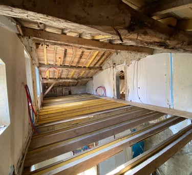 reprise d'un plancher