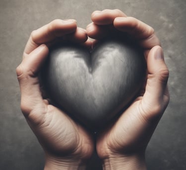 brown and white wooden round frame