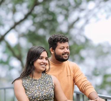 Pre wedding photography at Vagamon