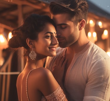Intimate wedding photography in Kerala