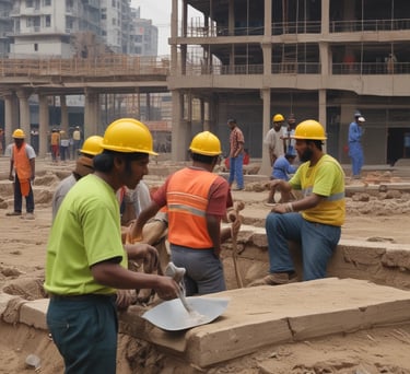 low-angle photography of blue glass walled building during daytime