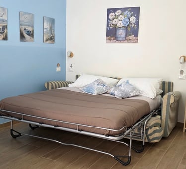 Divano letto matrimoniale