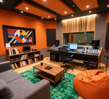 an abstract photograph of a curved wall