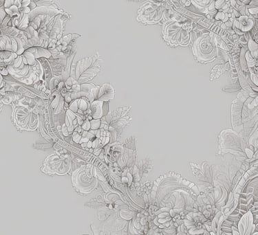 A joyful couple exchanging vows in an opulent garden setting at sunset