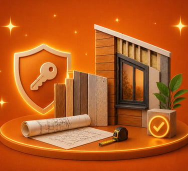 👉 Travaux façade clé en main avec protection et sécurité