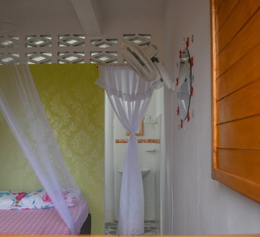 Cabaña doble isla fuerte