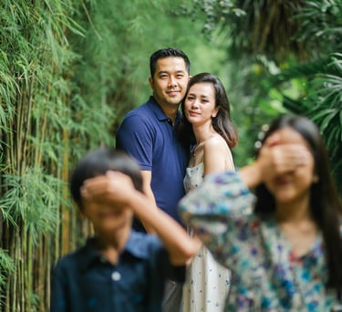 natural lifestyle family portrait at Westin Nusa Dua Bali with relaxed and candid expressions