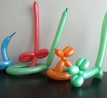 #GREENVILLE Balloon figures for children's parties in Greenville