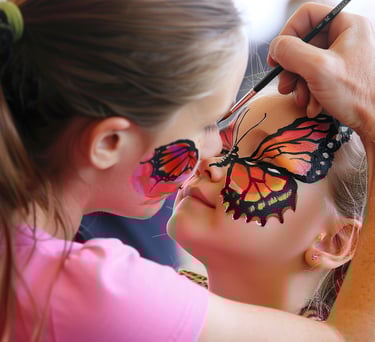 FACE PAINTING FOR EVENTS IN GREENVILLE