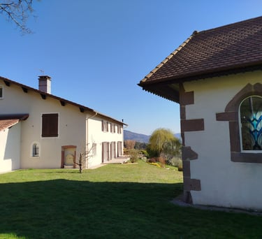 arrière de la propriété côté chapelle