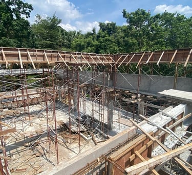 Project Management for factory contractor, Bangalow construction & renovation by shockwave builders.