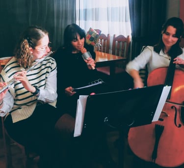 MÚSICA DE AMBIENTE CUMPLEAÑOS (DÚO FLAUTA TRAVESERA + CELLO)