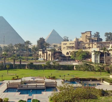 a view of the pyramids of the pyramids of Egypt