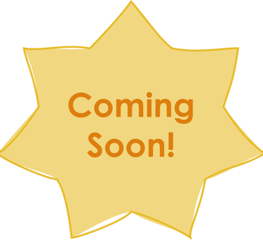 Yellow star graphic with Coming Soon text for the new program.