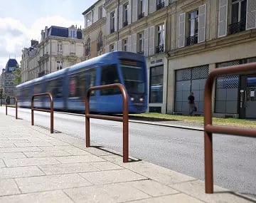 moblier urbain arceau de sécurité
