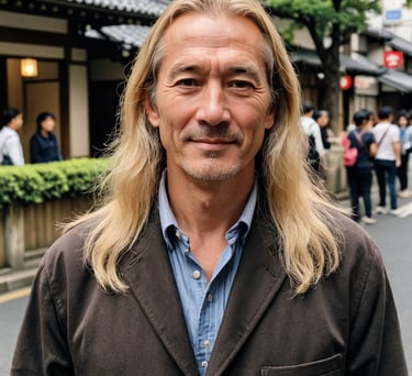 Middle aged man