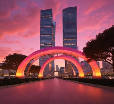 an abstract photograph of a curved wall