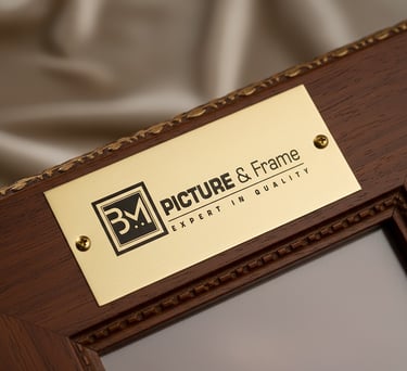 BM Picture and Frame - Logo design by : Mantegh Studio