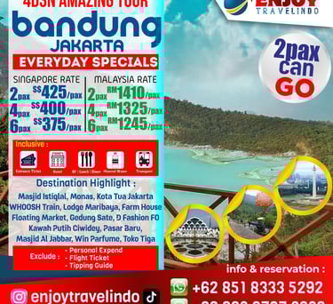 tour operator bandung tour, jakarta tour, tour kota tua, private tour bandung, lembang tour, FO tour