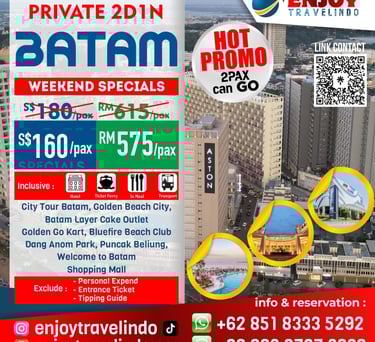 tour operator 2d1n batam tour, bintan tour, belakang padang, kepri tour, snorkeling, shoppingtour