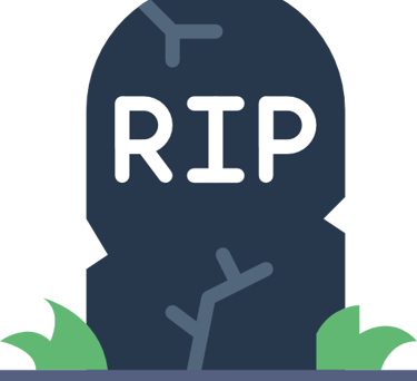 a cartoonish looking rip