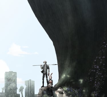 Concept art for a webtoon