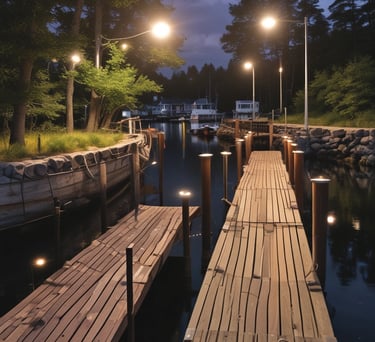 Dock Solar Light