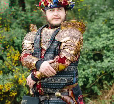 Costume sur mesure pour du GN inspiré de costume médiéval