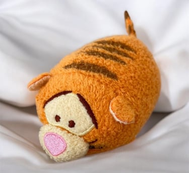 tsum tsum mini tigre disney tigrou winnie orange