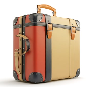Colorful Trave Suitcase
