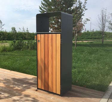 Lauko Šiukšliadėžės