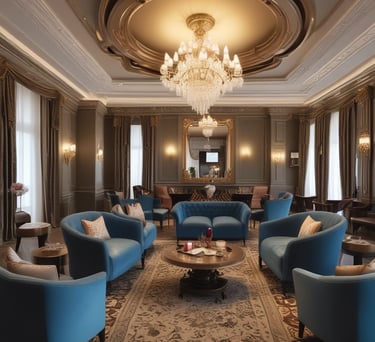 low-angle photography of blue glass walled building during daytime