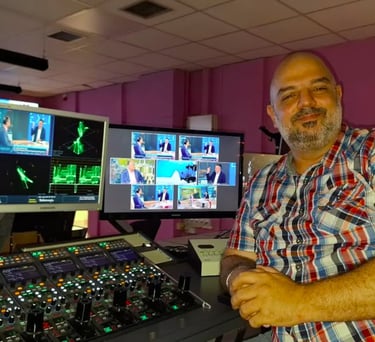 Κωνσταντίνος Κλάδος, ΕΡΤ, Συνδέσεις, Ρύθμιση εικόνας