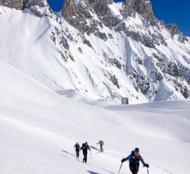 Skitour im Gesäuse mit Rene Guhl, Berg und Skiführer, Alpinschule Bergpuls