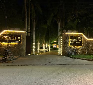 entrada porto bello hotel boutique
