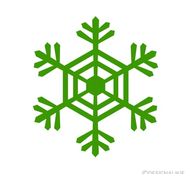 a green snowflaked snowflaked snowflaked snowfl